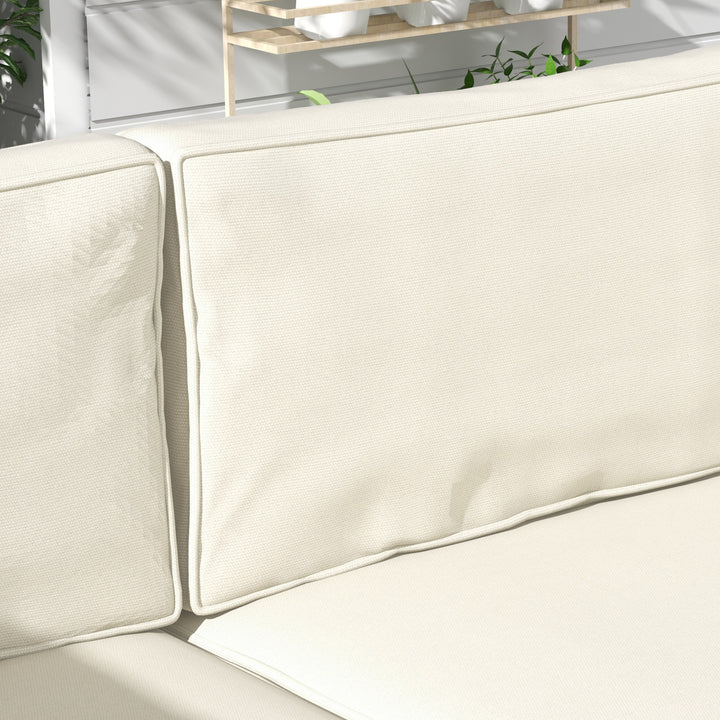 Set of 14 Dining Set Cushions - Cream