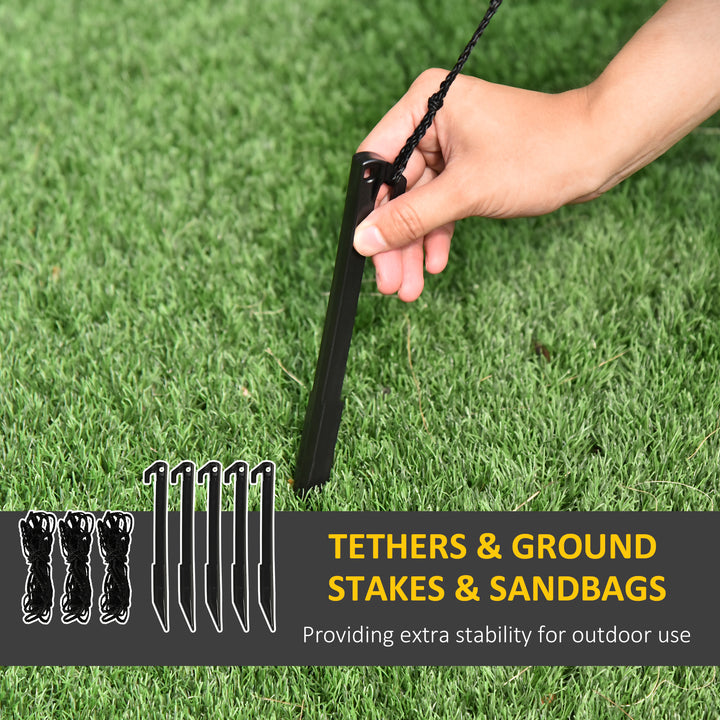 MCL 6.5ft Inflatable Snowman LED Christmas Xmas Air Blown Holiday Decoration Outdoor Garden Decor