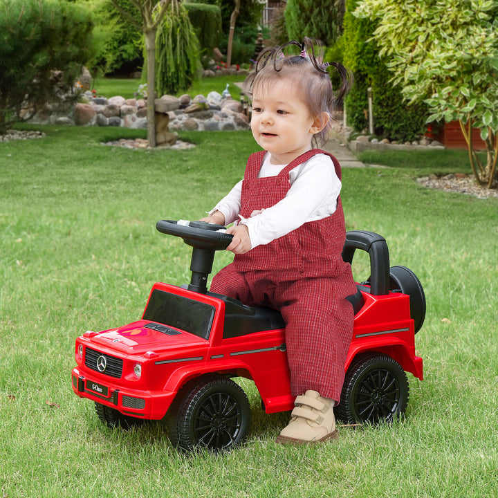 MCL 3 in 1 Kids Ride On Car G350 Licensed Foot To Floor Slider Toddler Push Along NO POWER Red 12-36 months