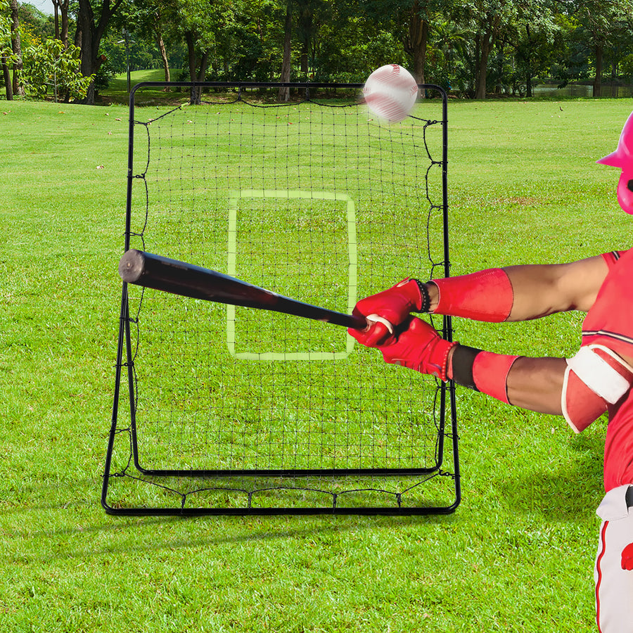 Baseball Rebounder Net Teens Adults Game Spot Softball Training Aid Practise Target Strike Shot Goal Play