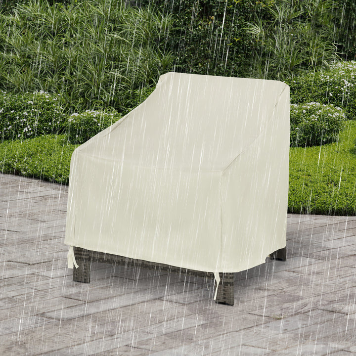 Outsunny Chair Shield: Waterproof 600D Oxford Outdoor Furniture Protector | Aosom UK