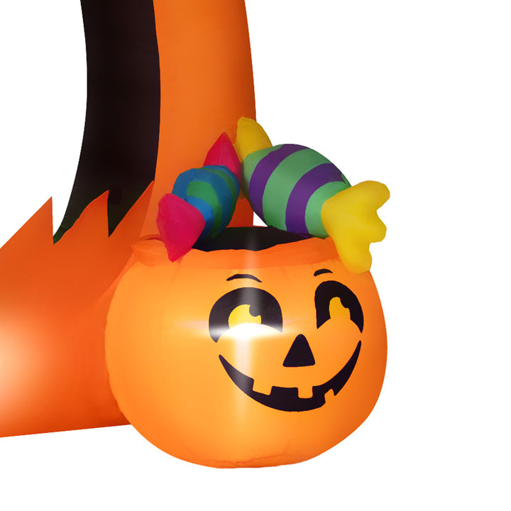 4.9ft Inflatable Pumpkin Archway Halloween Decoration