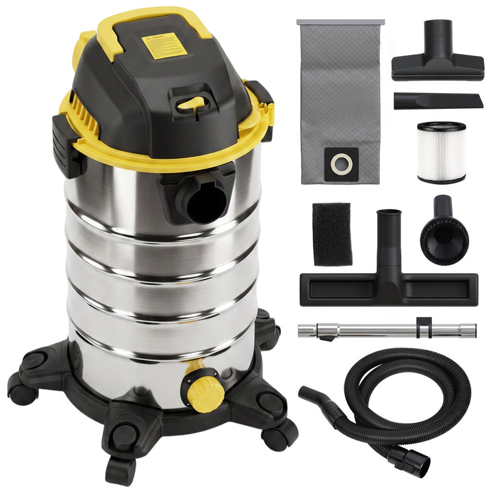 1400W Vacuum Cleaner, 3-in-1 Wet and Dry Vacuum Cleaner with Blowing M
