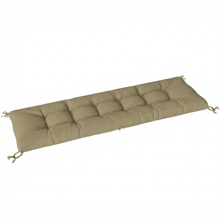 Sun Lounger Cushion, Memory Foam Patio Chair Cushion with Ties, Outdoo