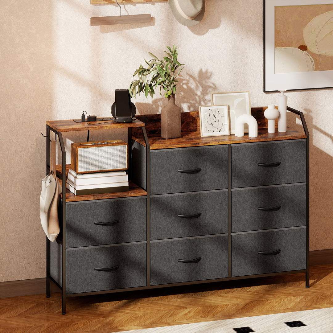 Chest of Eight Drawers, with Charging Station