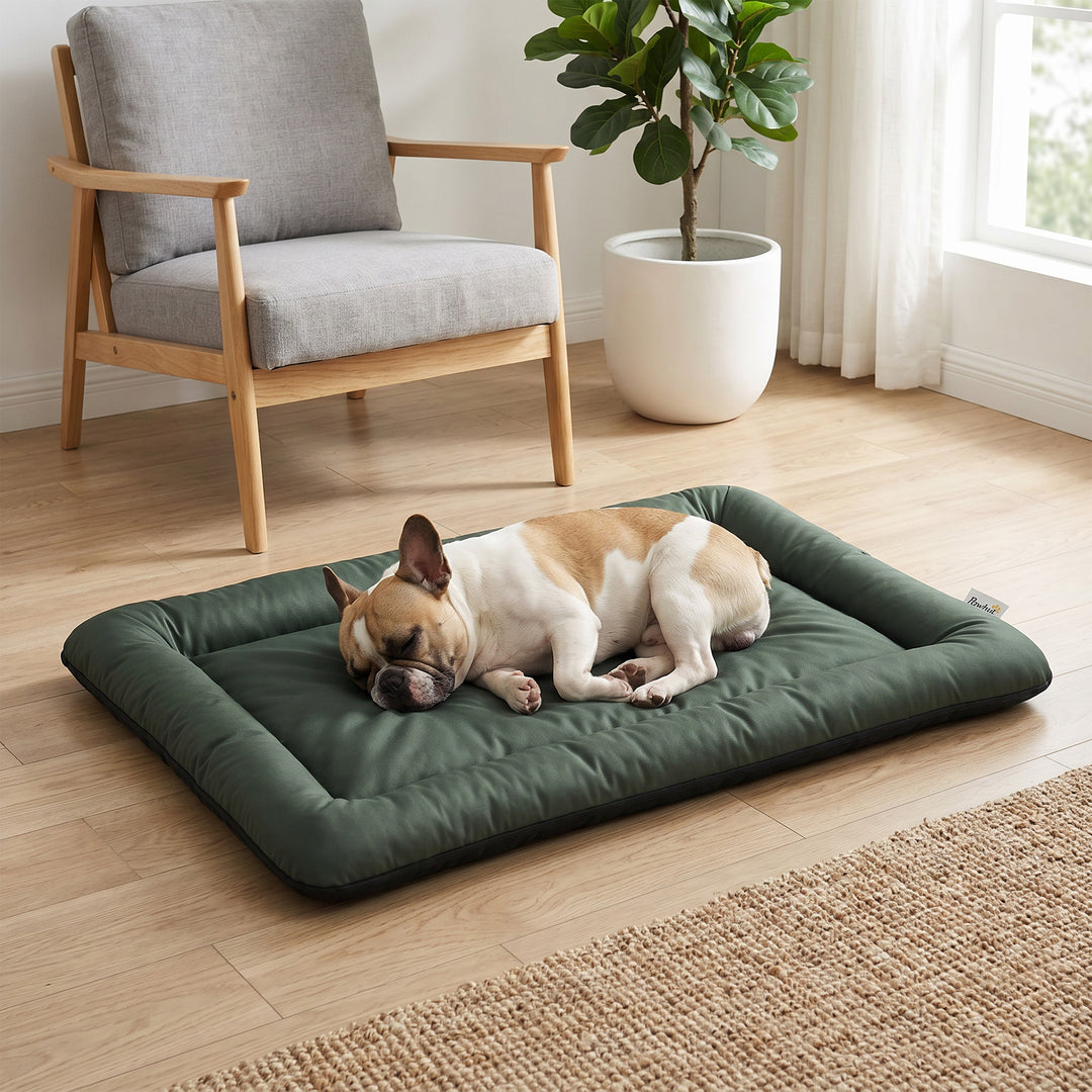 Waterproof Dog Bed, Foldable Pet Bed with Anti-Slip Bottom, Machine Wa