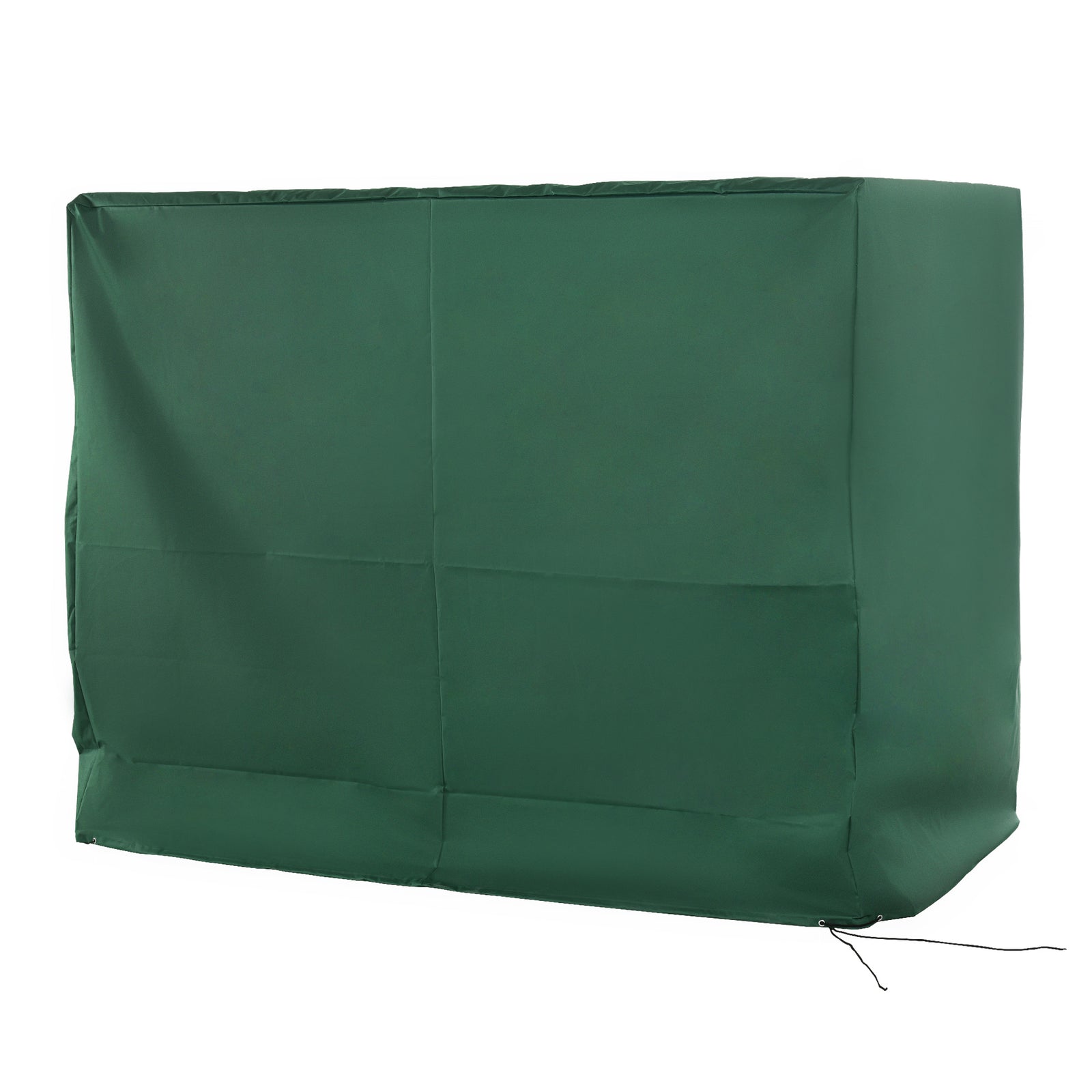 3-Seat Outdoor Garden Swing Chair Protective Cover Water UV Resistant, 240L x 133Wcm, Green