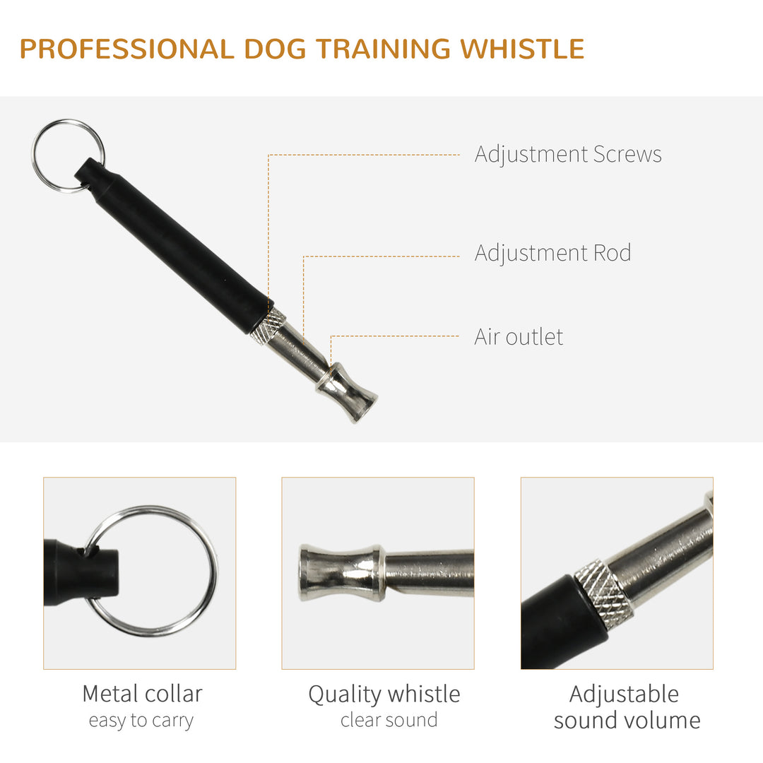 Six-Piece Dog Agility Equipment Set, with Carry Bag - Multicoloured