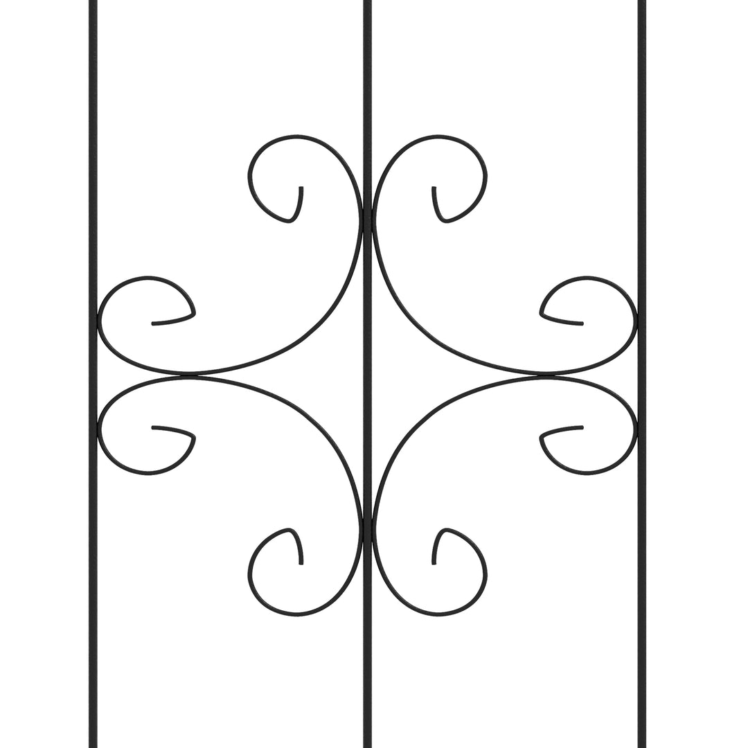 Set of Two Spiral Anchor Garden Trellis Panels