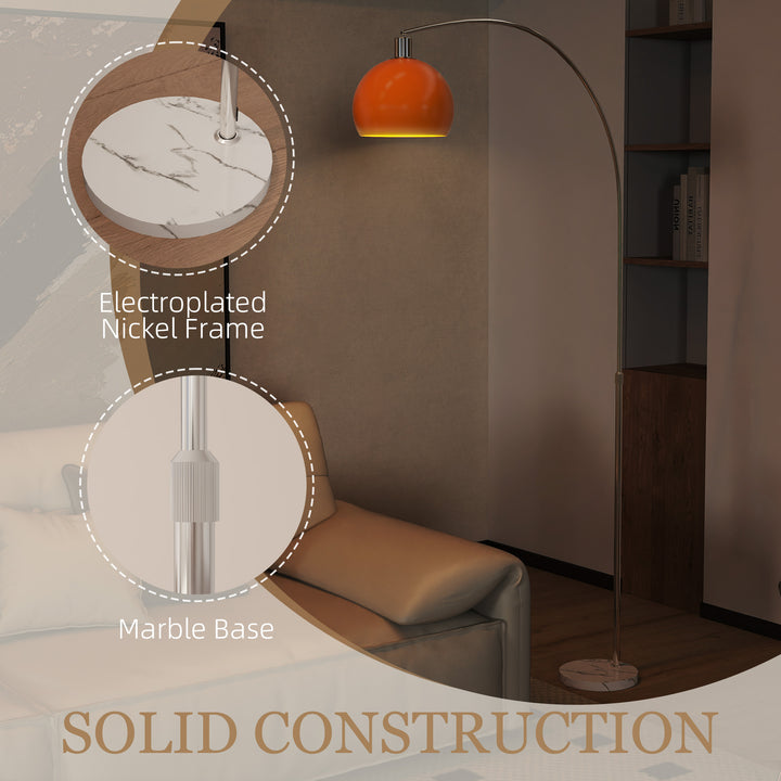 Floor Lamp for Living Room, Modern Standing Lamp with Shade &amp; Foot Switch for Bedroom, Office