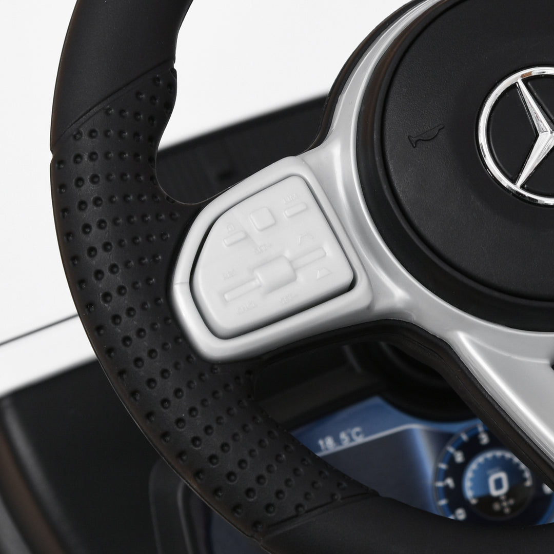 MCL 3 in 1 Kids Ride On Car G350 Licensed Foot To Floor Slider Toddler Push Along NO POWER White 12-36 months