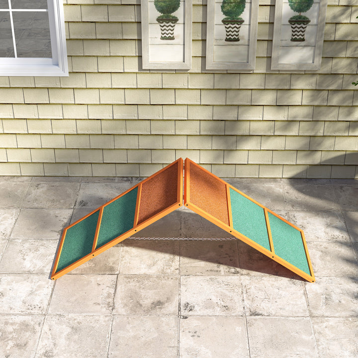 Dog Agility Equipment, Dog Playground Equipment with Non-slip Surface, A-frame, Agility Ramp for All Breeds
