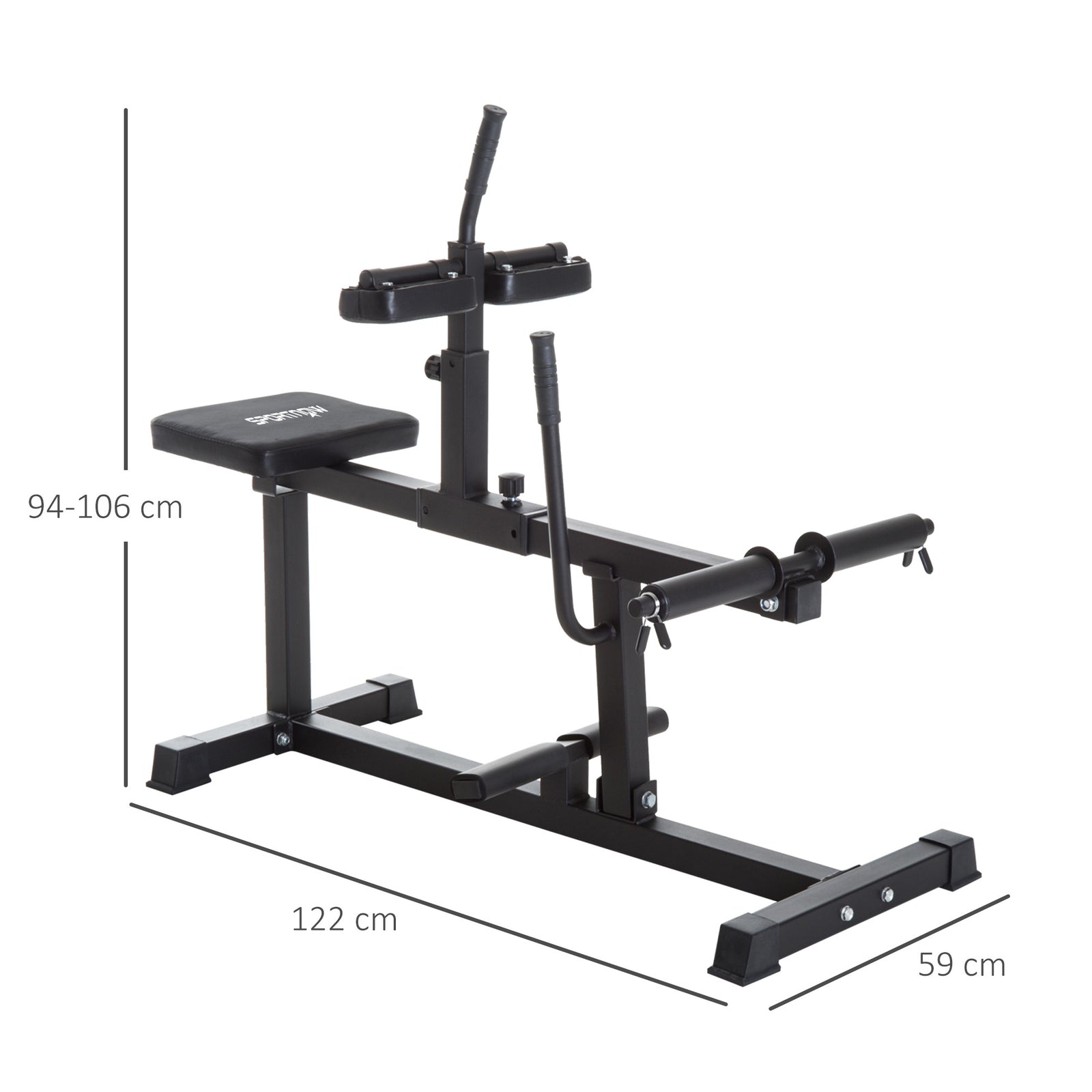 Seated Leg Extension Machine, Adjustable Leg Raise Machine and Curl Ma