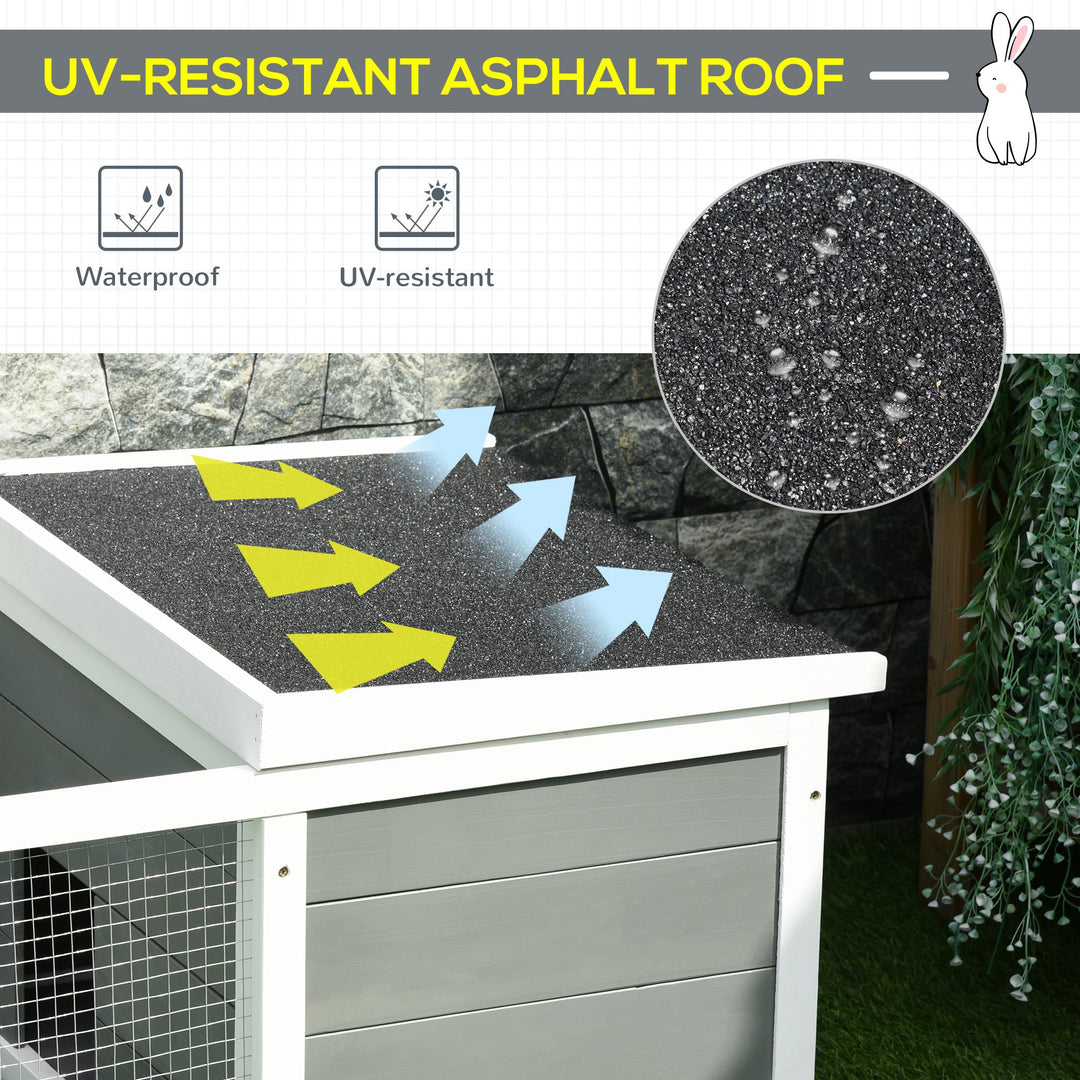 Guinea Pigs Hutches Small Guinea Pigs Hutches Pet Run Cover, with Water-resistant Asphalt Roof