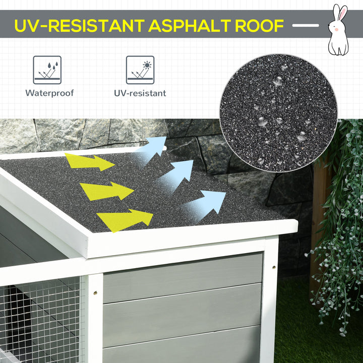 Guinea Pigs Hutches Small Guinea Pigs Hutches Pet Run Cover, with Water-resistant Asphalt Roof