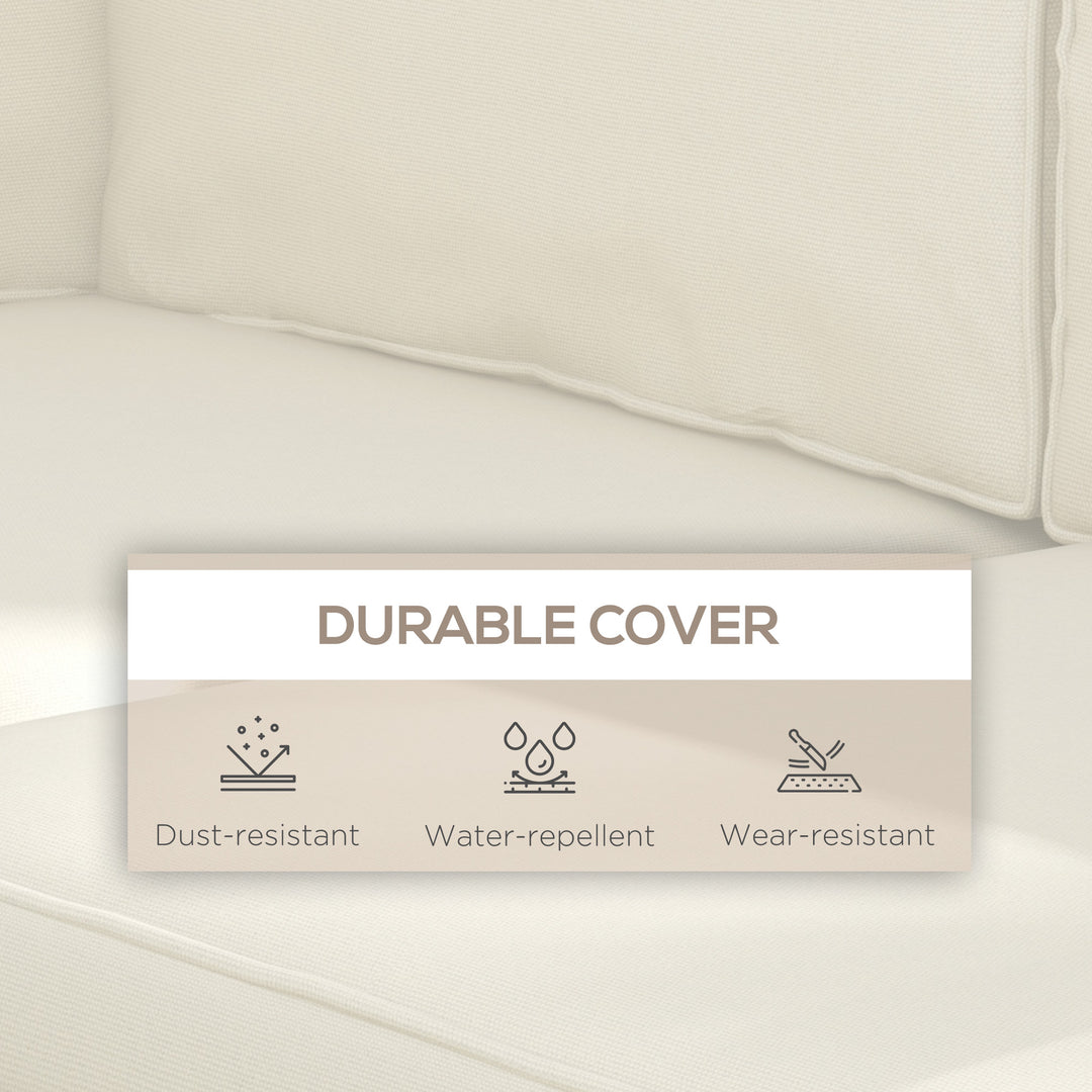 Set of 14 Dining Set Cushions - Cream