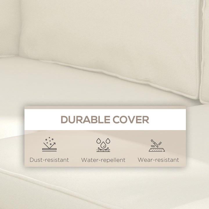 Set of 14 Dining Set Cushions - Cream