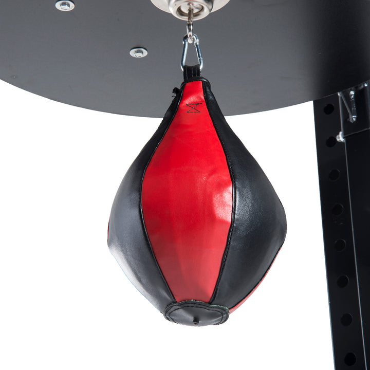Speedball Platform Punch Bag Frame, Wall Mounted Swivel Bracket MMA Exercise Training Workout w/Ball