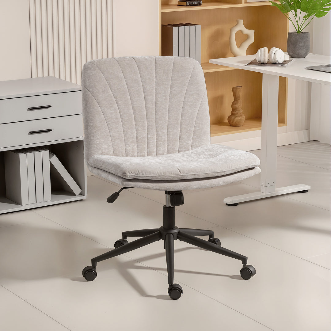 Criss Cross Chair with Wheels, No Arms