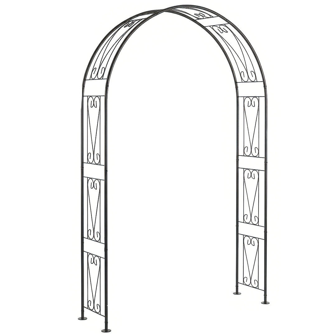 Garden Arch, Arbour Trellis for Climbing Plants, Rose Arch for Wedding