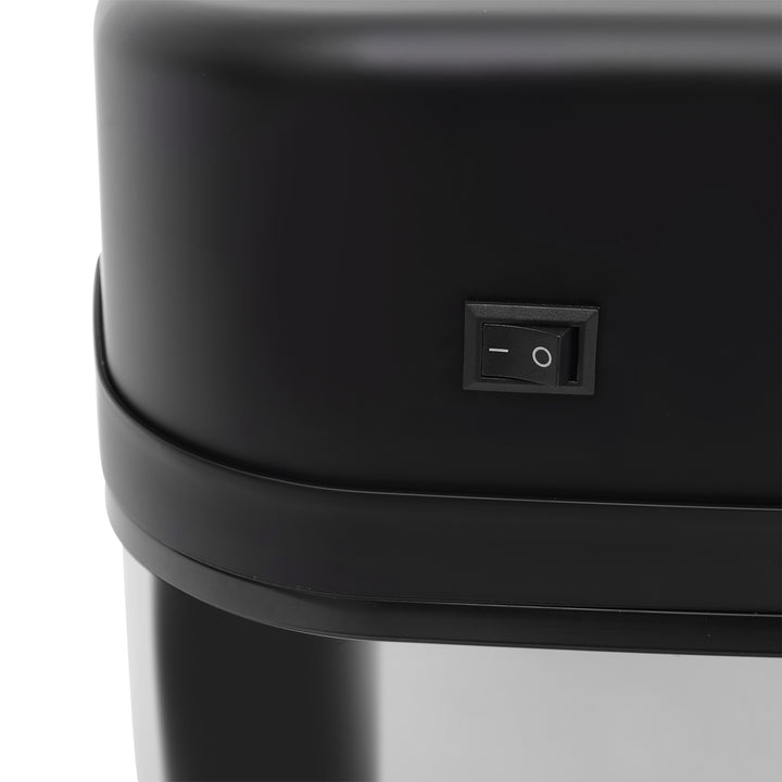 MCL 20L LUXURY Automatic Sensor Dustbin Kitchen Waste Bin Rubbish Trashcan Auto Dustbin Stainless Steel with Bucket 33*25*42.5CM