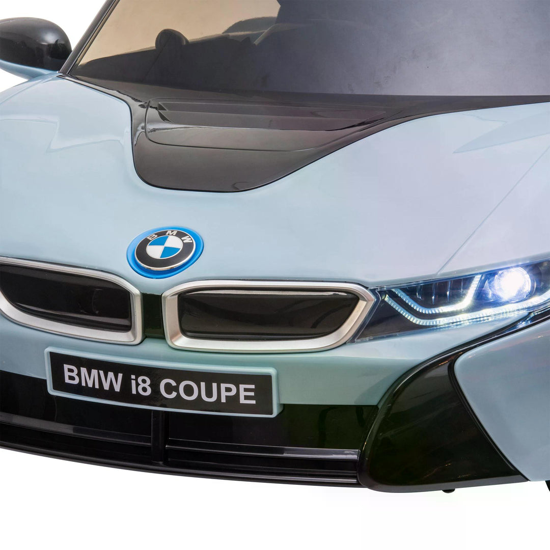 HOMCOM BMW I8 Coupe Licensed 6V Ride On Car Toy with Remote Control, Powered Electric Car, Music, Horn, for 3