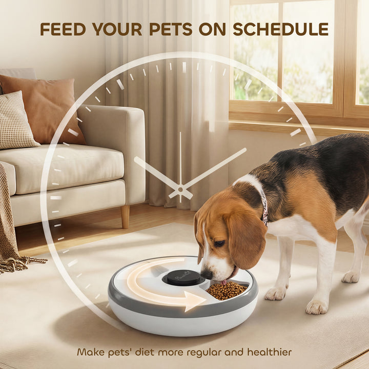 Automatic Cat Feeder Programmable Timer for Dry Wet Food Cat Food Disp