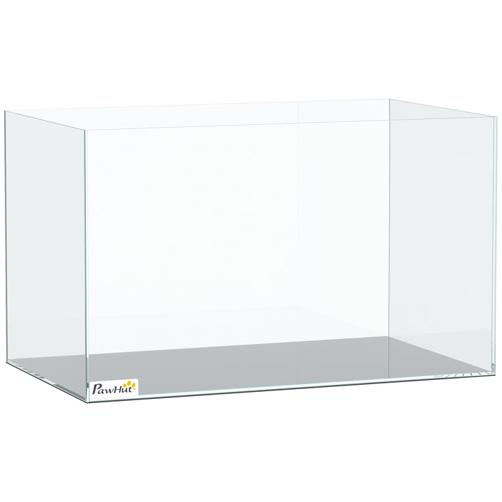 Fish Tank Bare Glass for DIY Glass Aquarium with Protective Base Mat 4