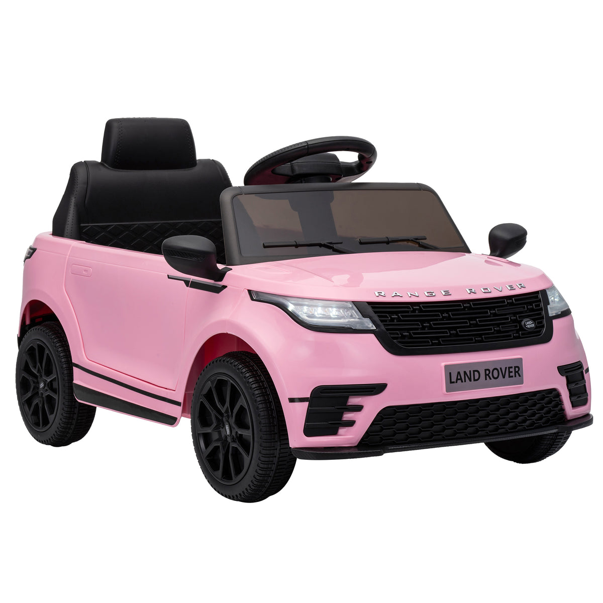 Range Rover Velar Licensed 12V Electric Car for Kids with Remote - Pink