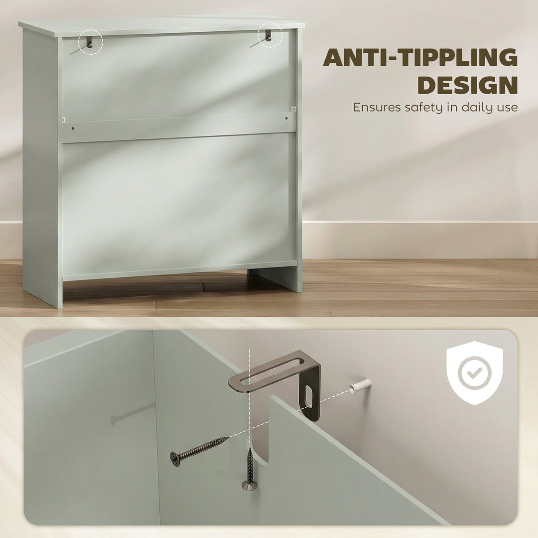 Sideboard Storage Cabinet, Modern Kitchen Cupboard with Adjustable She