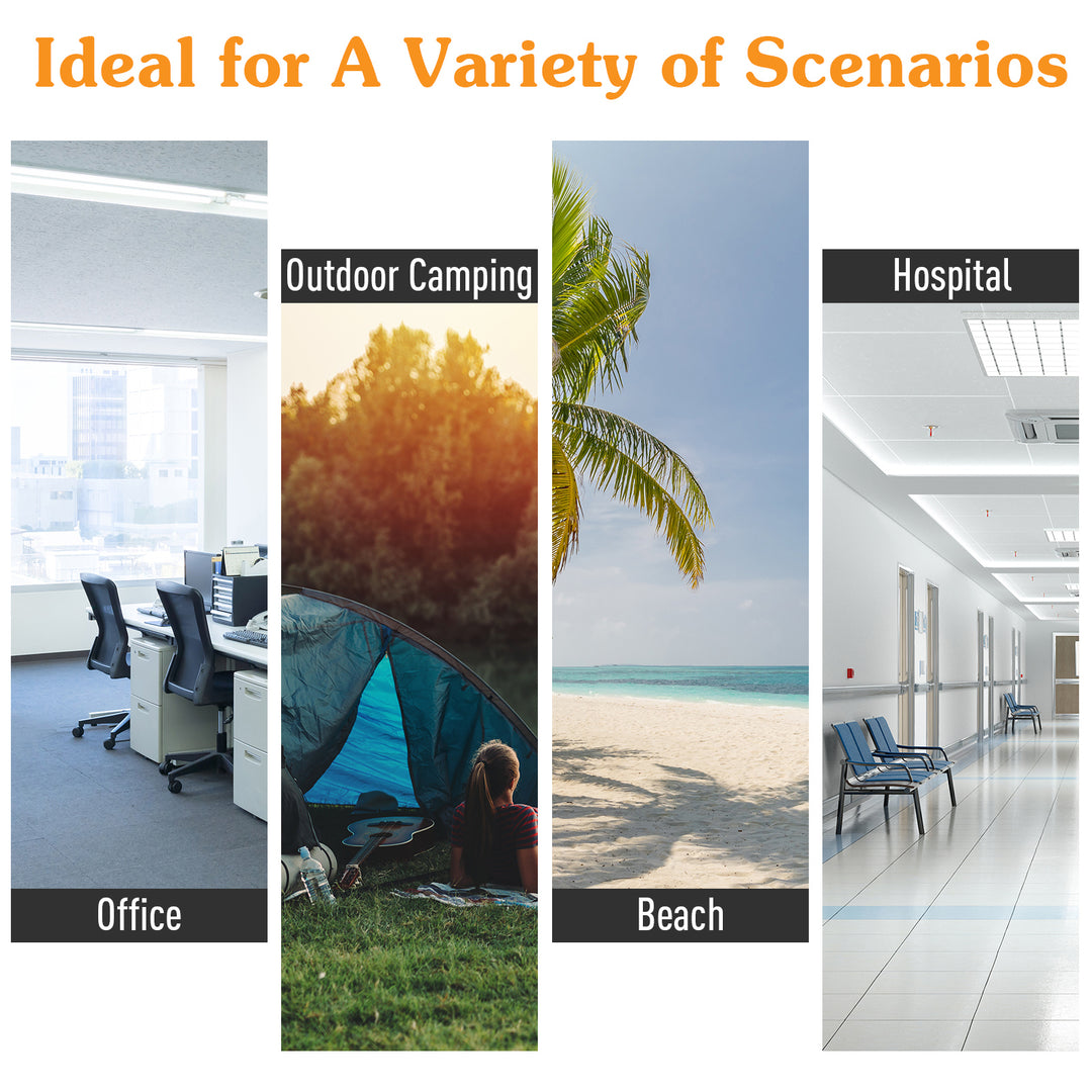 MCL Single Person Camping Bed Folding Cot Outdoor Patio Portable Military Sleeping Bed Travel Guest Leisure Fishing with Side Pocket and Carry Bag - Black