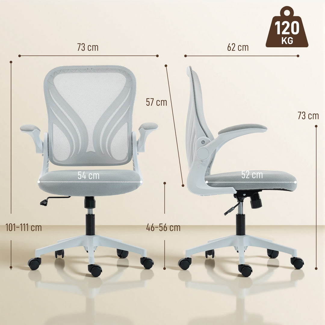 Mesh Office Chair with Foldable Backrest