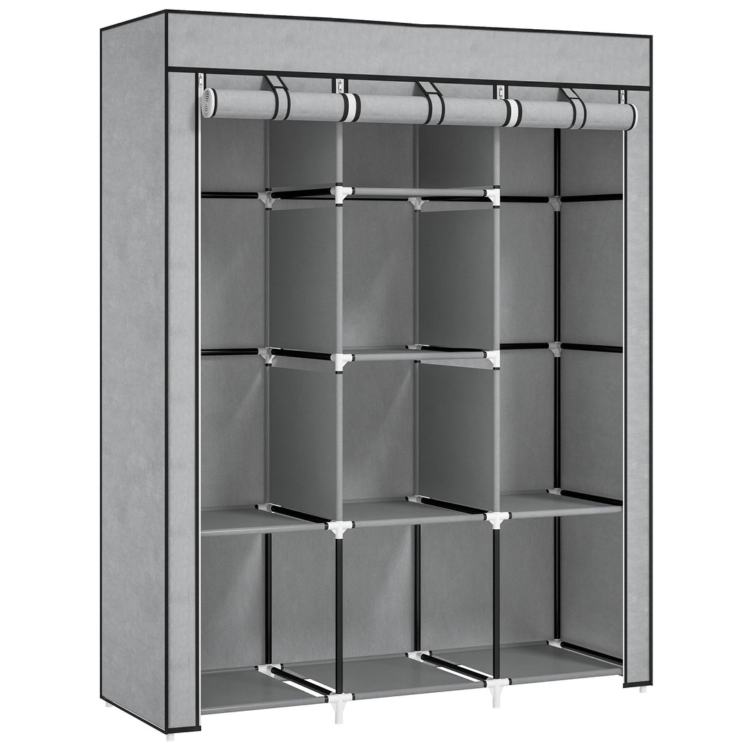 MCL Fabric Wardrobe, with Rails and Shelves
