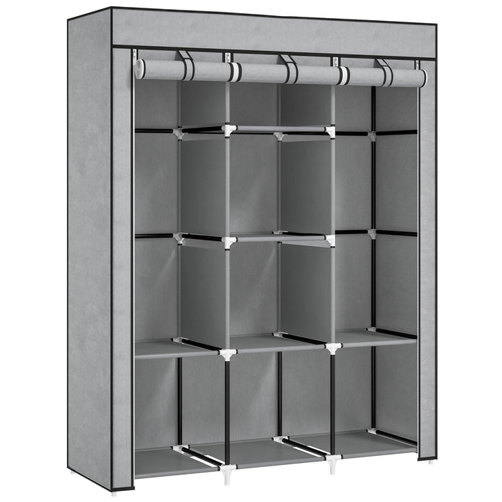 MCL Fabric Wardrobe, with Rails and Shelves