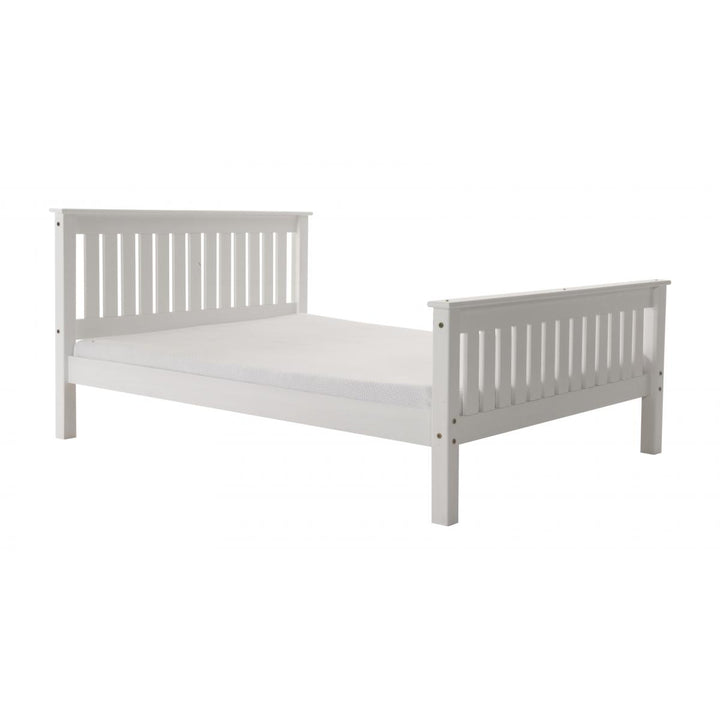 Manila HFE Pine Bed King Size White