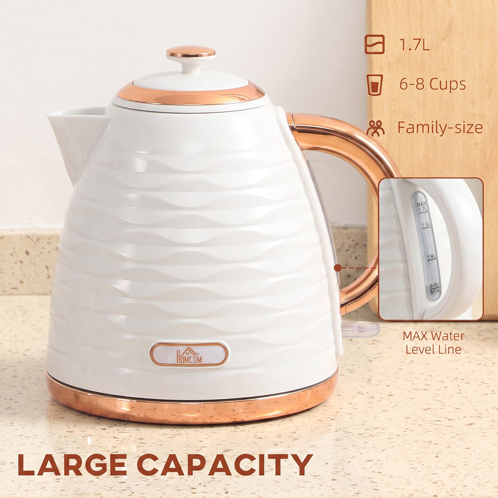 3kW Rapid Boil Honeycomb Kettle - Cream White