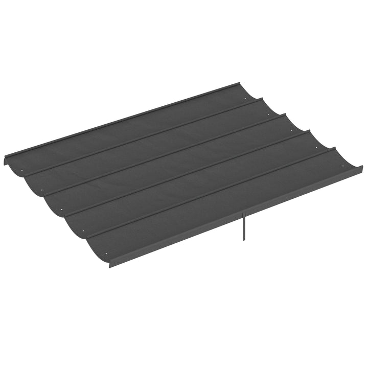 Retractable Pergola Cover, 3.5 x 2.6 m Replacement Canopy Fabric for 4