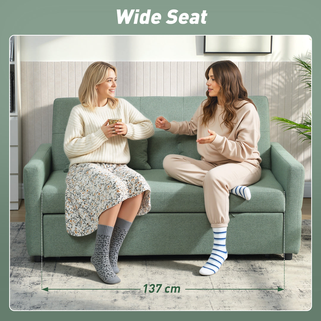 Three-Way Two-Seater Sofa Bed