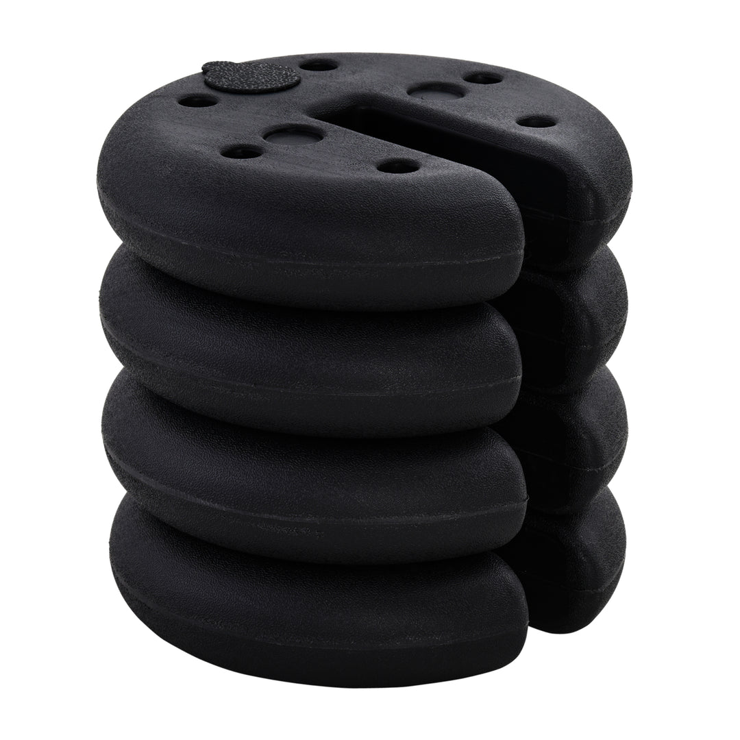 Pop up Canopy Weight Set of 4, Heavy Duty Sand Fillable Tent Leg Weights for Marquee Party Tent Canopy, Total 20kg