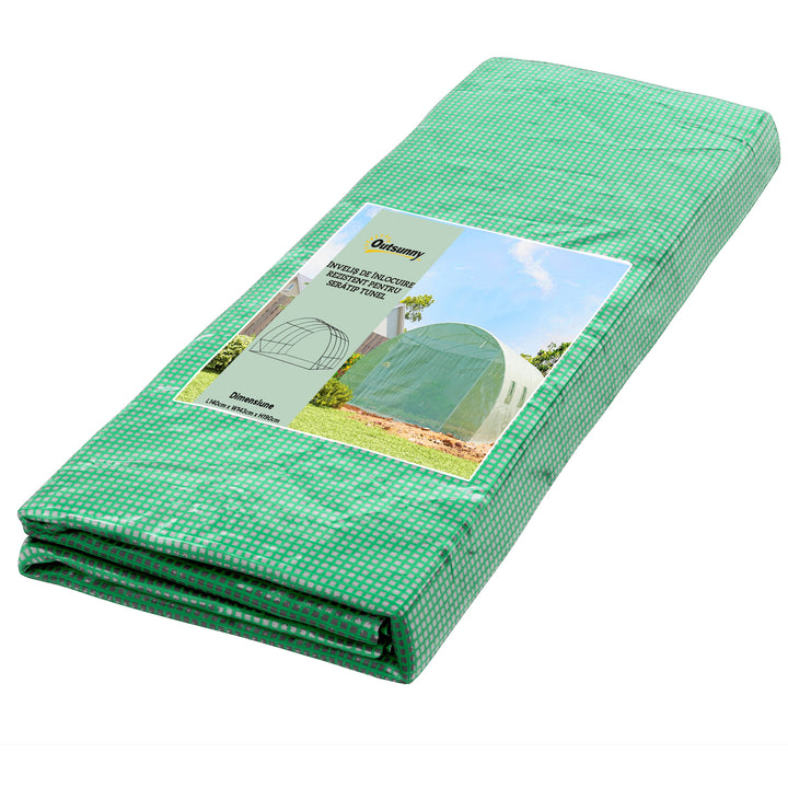 4 x 3 x 2m Polytunnel Greenhouse Replacement Cover ONLY Winter Garden 