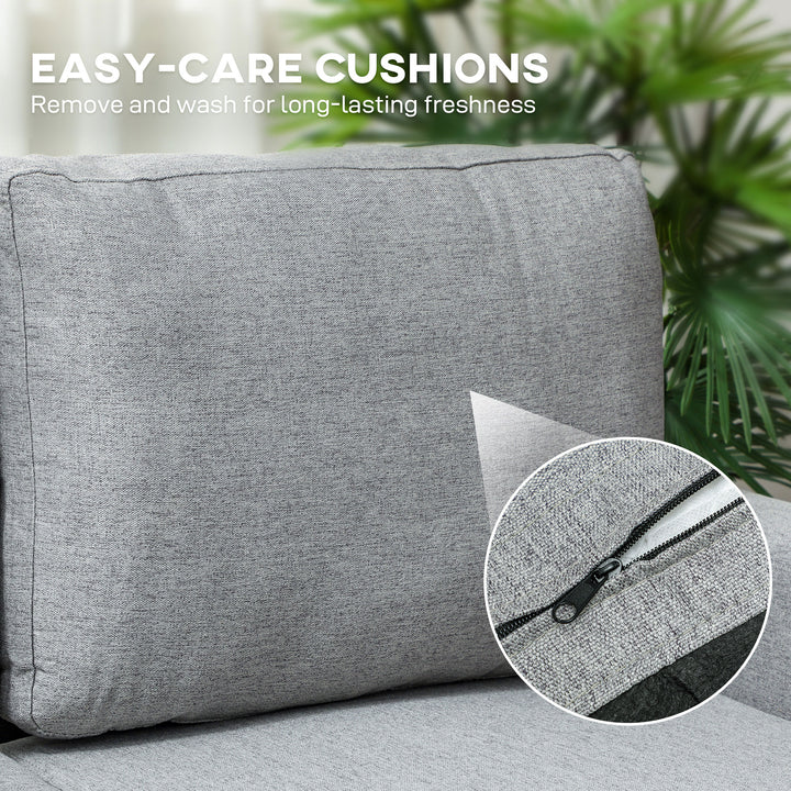 MCL Three-Seater Storage Sofa Bed - Grey