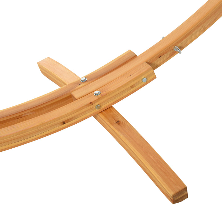 MCL 3.25m Wooden Hammock Stand Universal Fit Garden Picnic Camp Accessories