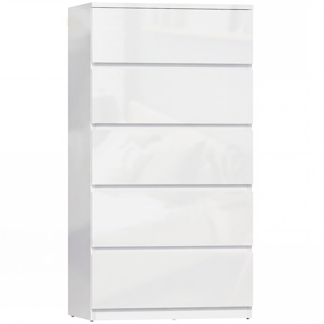 Chest of Drawers, 5-Drawer Storage Cabinets, Modern Dresser, Storage D