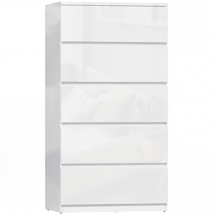 Chest of Drawers, 5-Drawer Storage Cabinets, Modern Dresser, Storage D