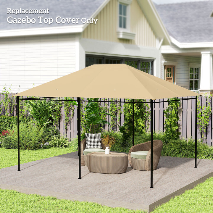 3 x 4m Gazebo Canopy Replacement Cover, Gazebo Roof Replacement (TOP C