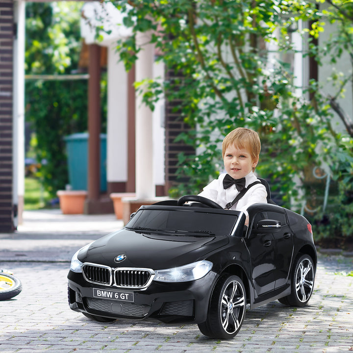 MCL Kids Electric Ride On Car 6V Licensed BMW 6GT W/ Remote-Black