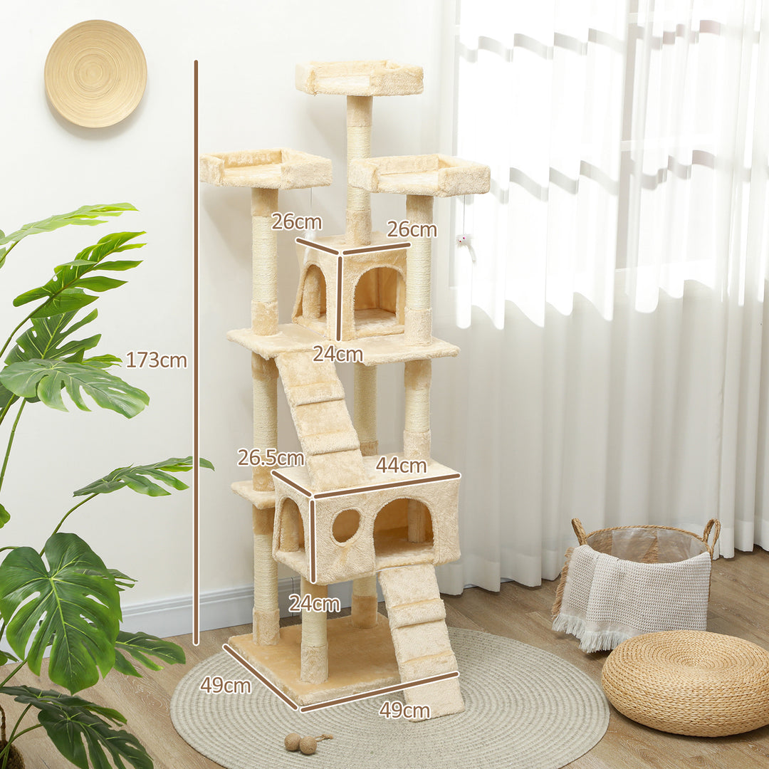 Cat Tree Scratching House, Activity Play Centre