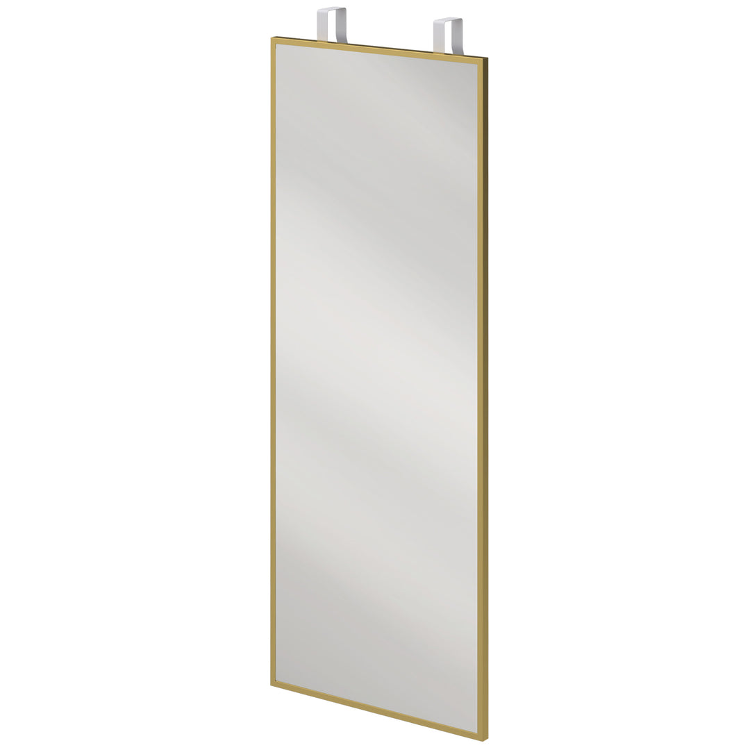 40 x 110 cm Full Length Wall Mirror, Rectangular Mirror with - Gold Tone