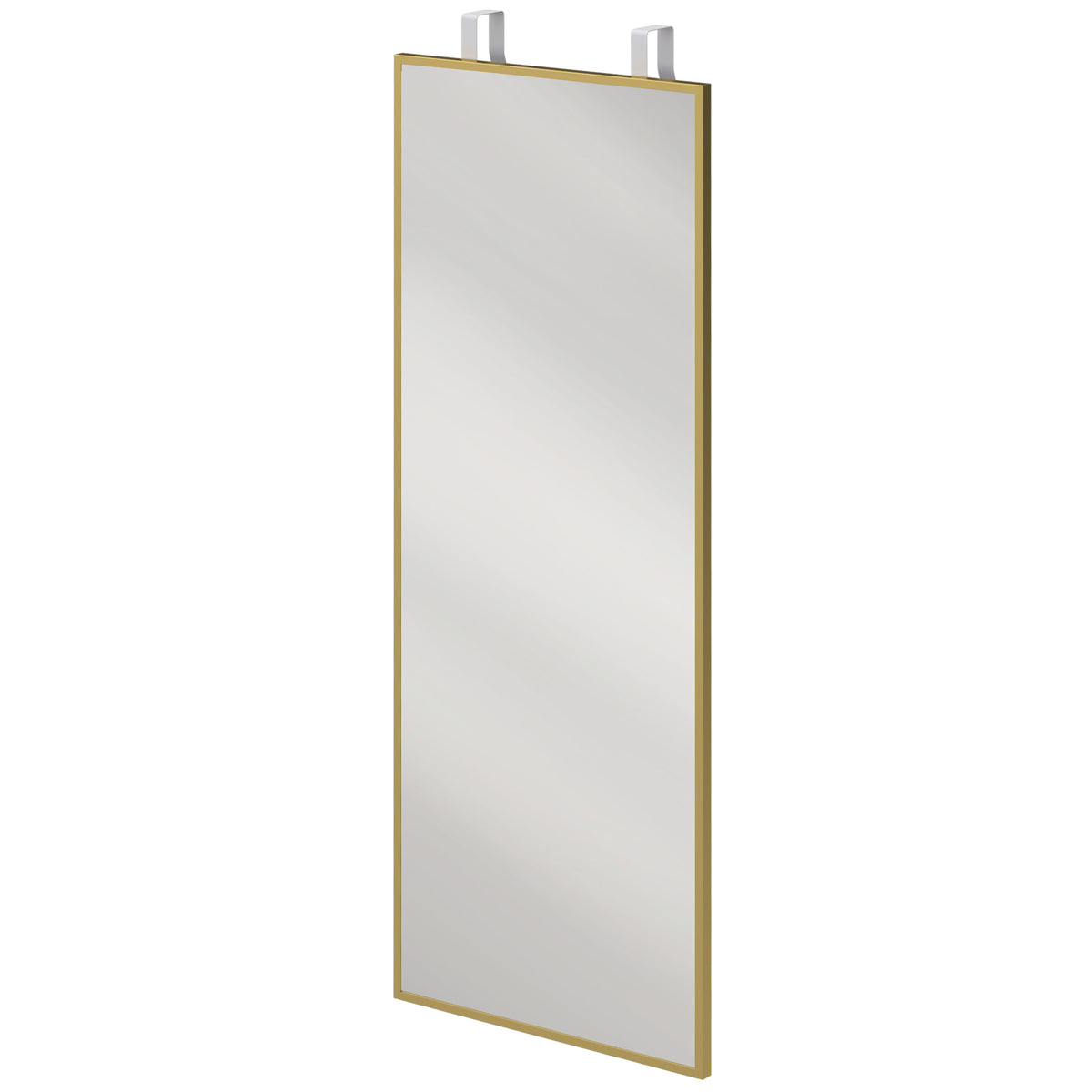 40 x 110 cm Full Length Wall Mirror, Rectangular Mirror with - Gold Tone