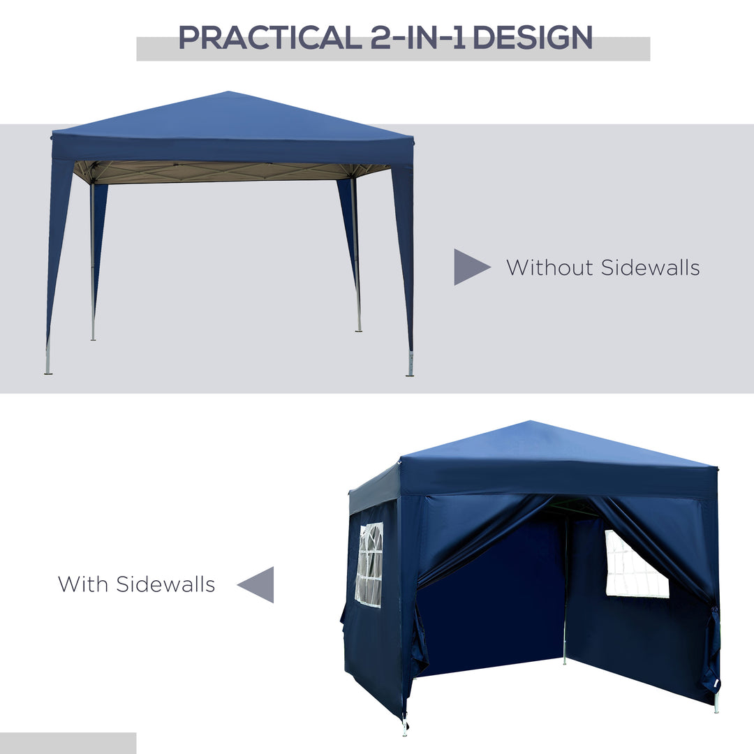 Outsunny Pop Up Gazebo Marquee, size (3m x 3m)